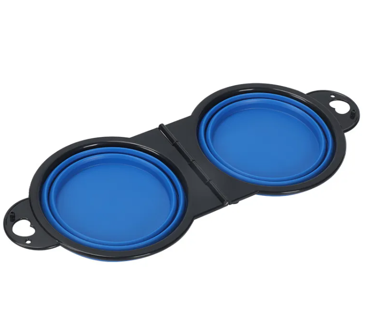 Eronia DuoBowl™ Collapsible Pet Feeder