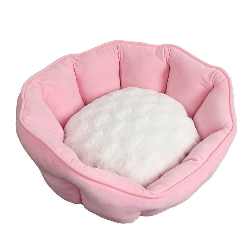Eronia ShellNest™ Plush Pet Bed