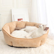 Eronia ShellNest™ Plush Pet Bed