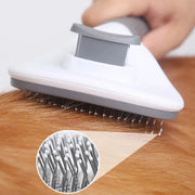 Eronia FurEase™ Self-Cleaning Stainless Steel Pet Brush