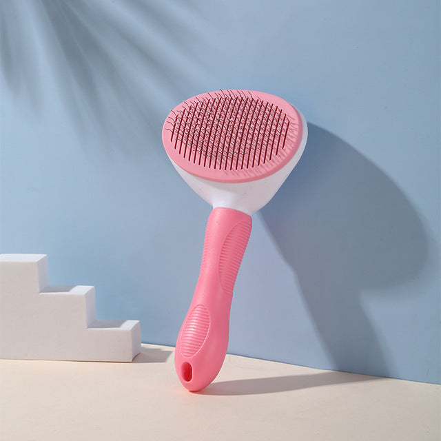 Eronia FurEase™ Self-Cleaning Stainless Steel Pet Brush