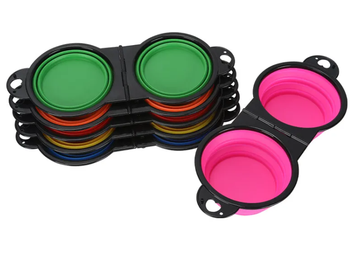 Eronia DuoBowl™ Collapsible Pet Feeder