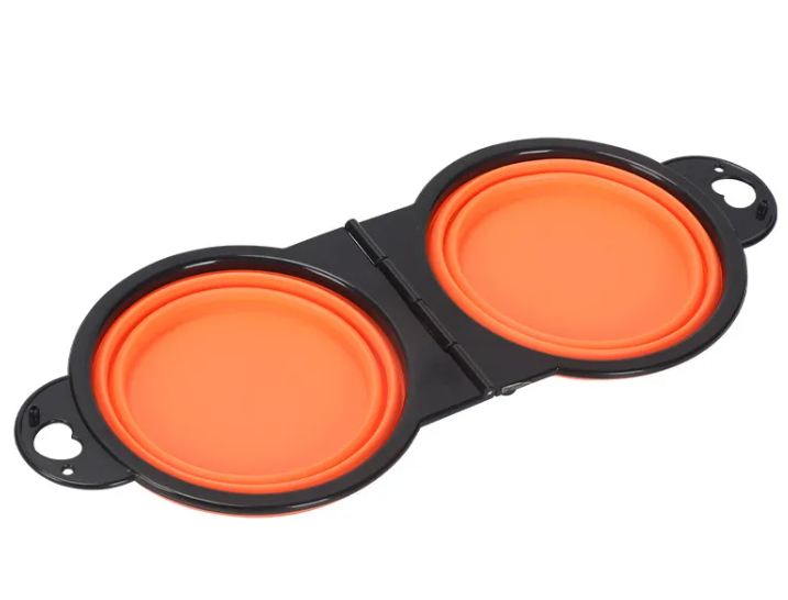 Eronia DuoBowl™ Collapsible Pet Feeder
