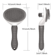 Eronia FurEase™ Self-Cleaning Stainless Steel Pet Brush
