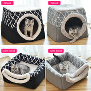 Eronia CozyCube™ 2-in-1 Convertible Pet Bed